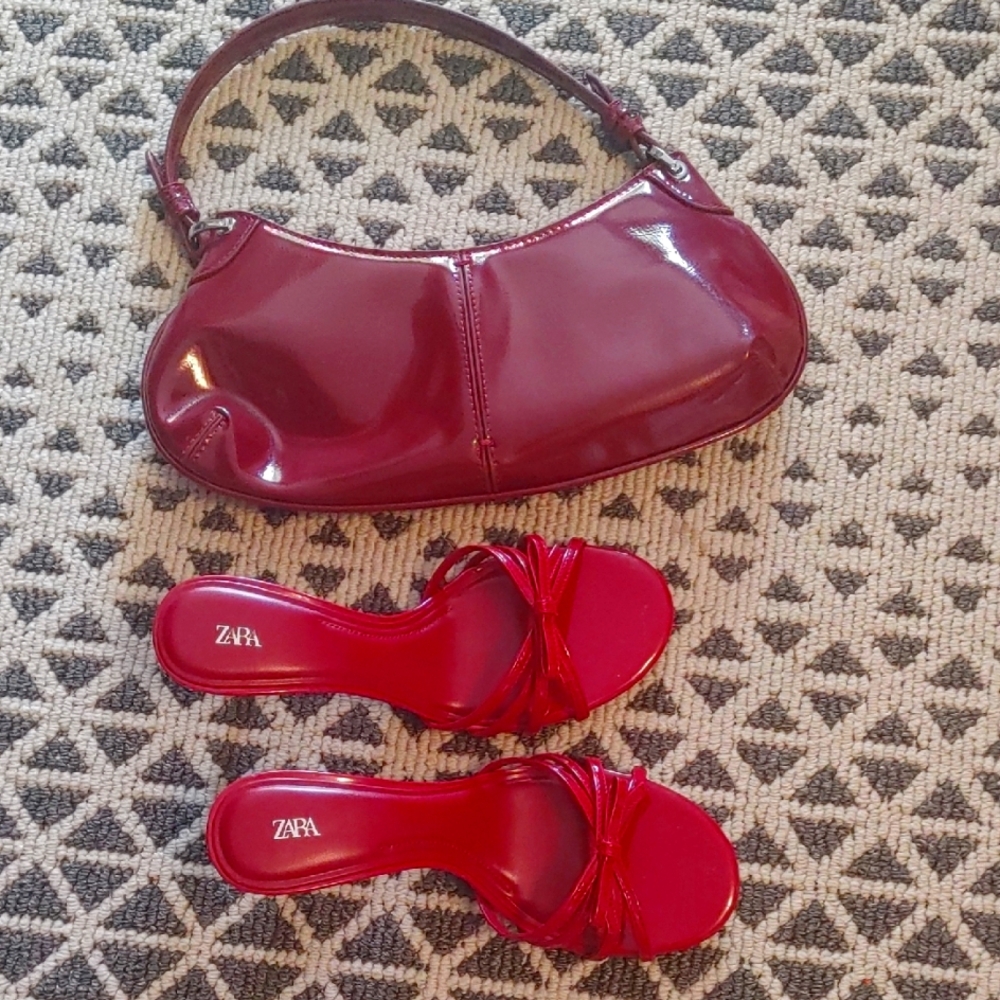 Zara Purse And Shoes